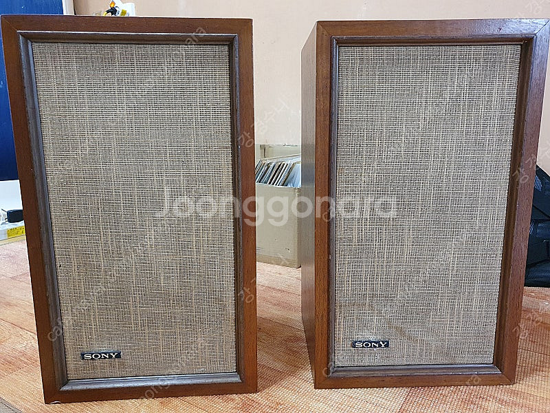 소니 빈티지스피커(우퍼.산수이)--0