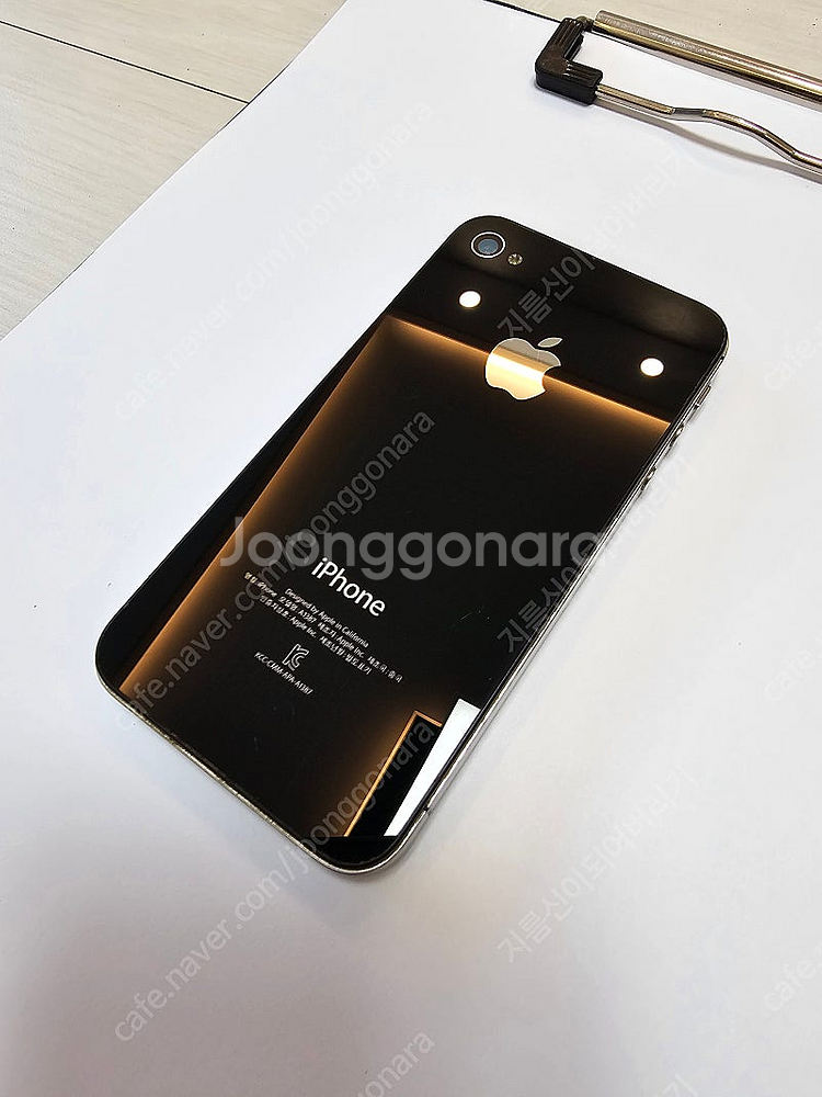 아이폰 4s 32G 블랙 팝니다--8