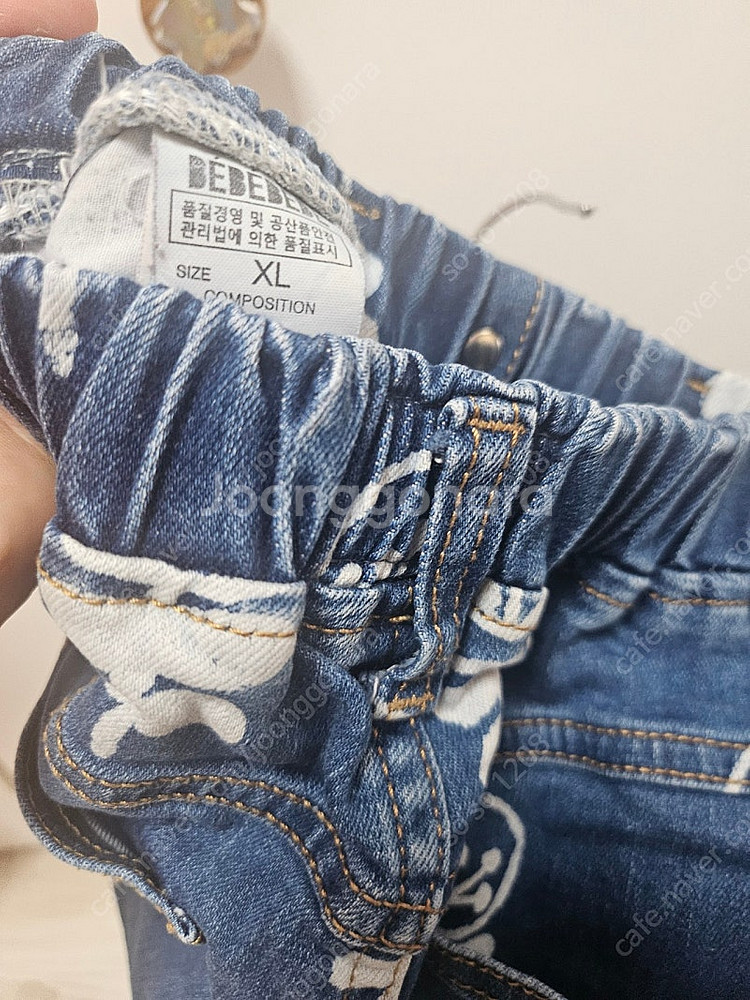베베베베 구상 블라우스 ㆍ 데님스커트(XL) 판매합니다...--9