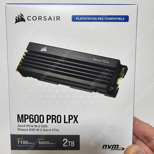 [미개봉]Corsair MP600 Pro LPX 2TB ssd 커세어 m2 Nvme