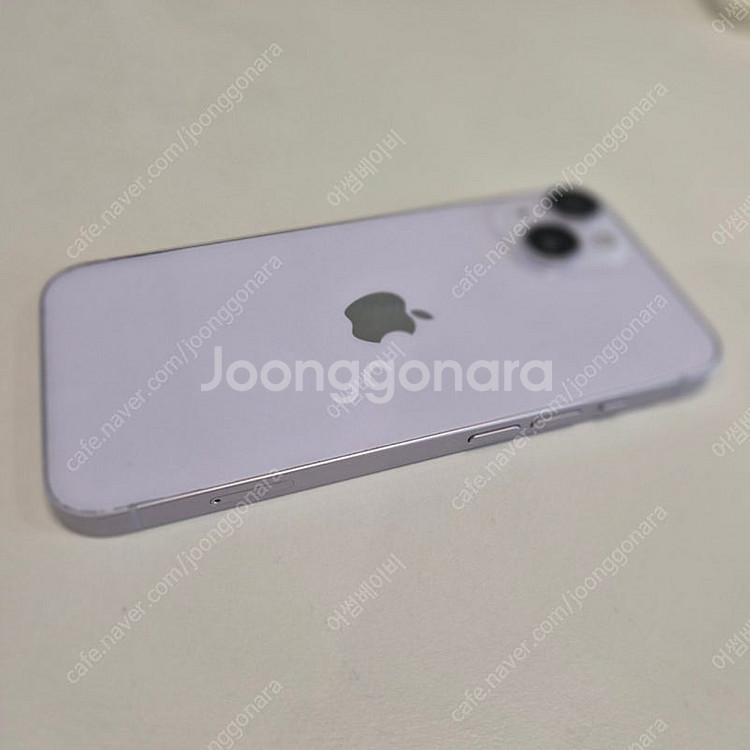 아이폰14 퍼플 128기가 배터리효율85--1