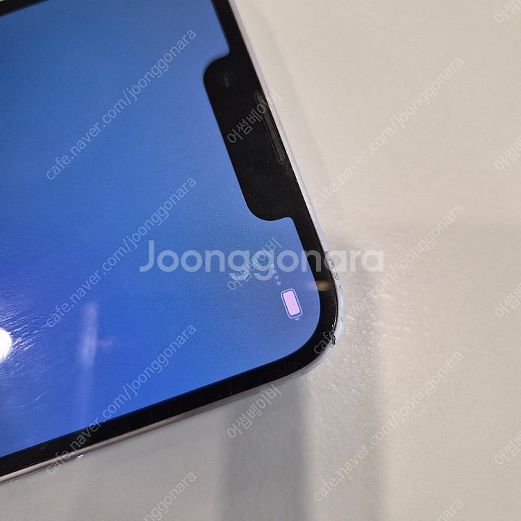 아이폰14 퍼플 128기가 배터리효율85--6