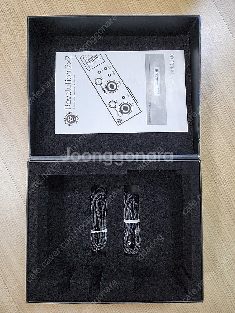 [가격인하] 블랙라이언 레볼루션 2X2 오디오인터페이스--2