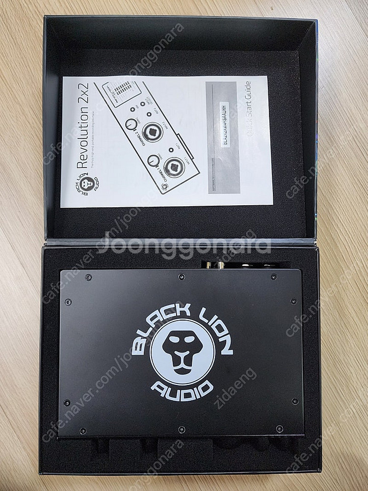 [가격인하] 블랙라이언 레볼루션 2X2 오디오인터페이스--3