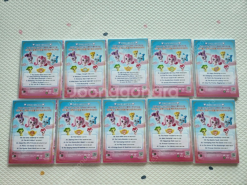 캐치티니핑 dvd 1,2집--4