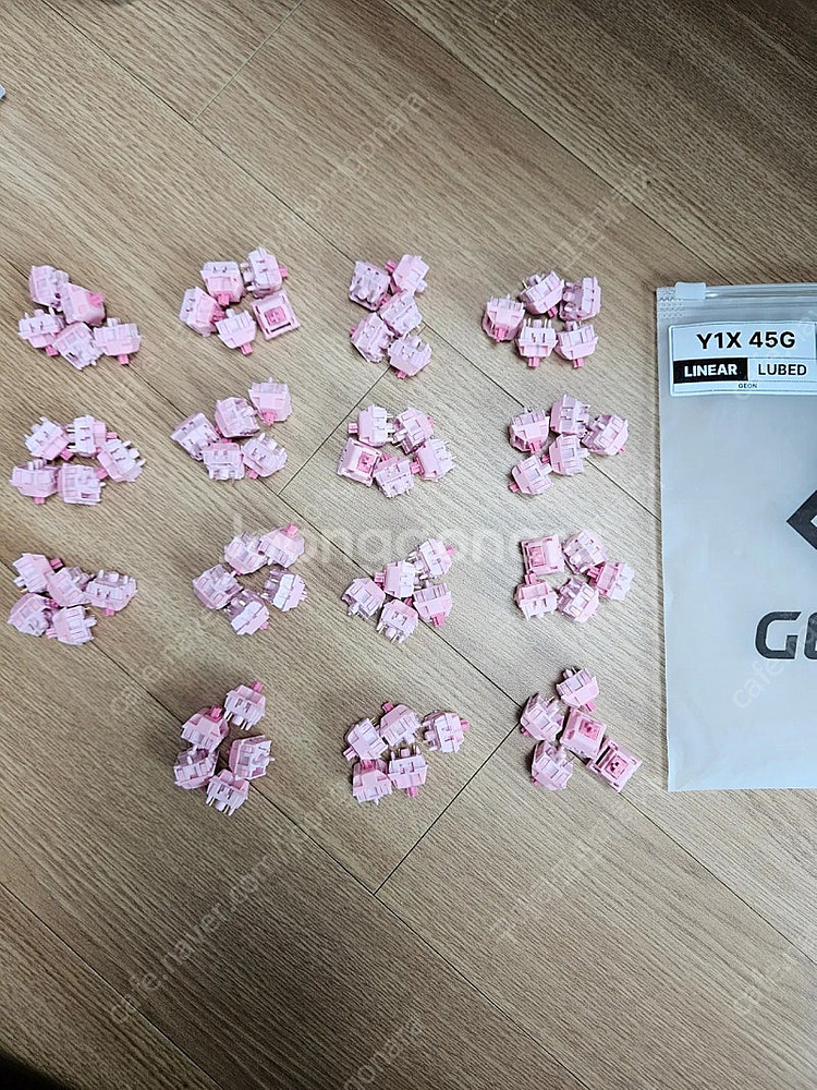 키보드 스위치 y1x 45g 75개, wob축 79개 ...--0