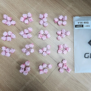 키보드 스위치 y1x 45g 75개, wob축 79개 일괄