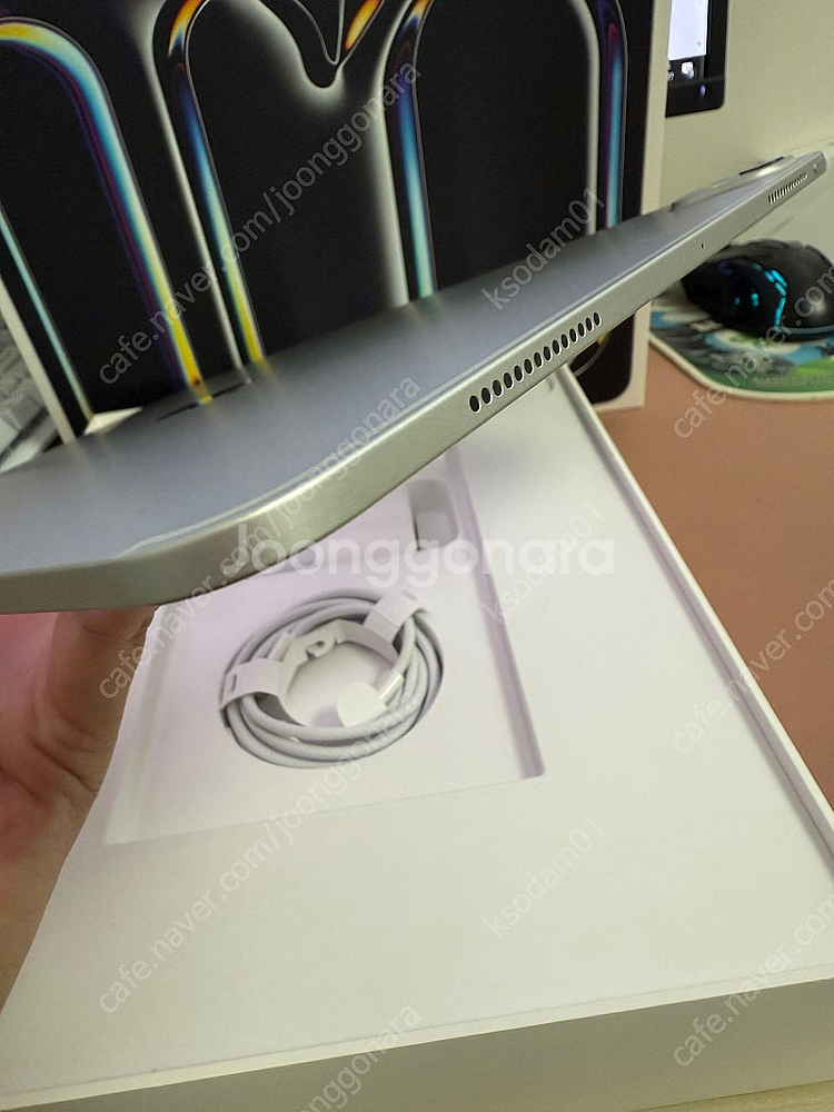 S급 아이패드 프로 m4 13인치 7세대 1테라 실버 ...--4