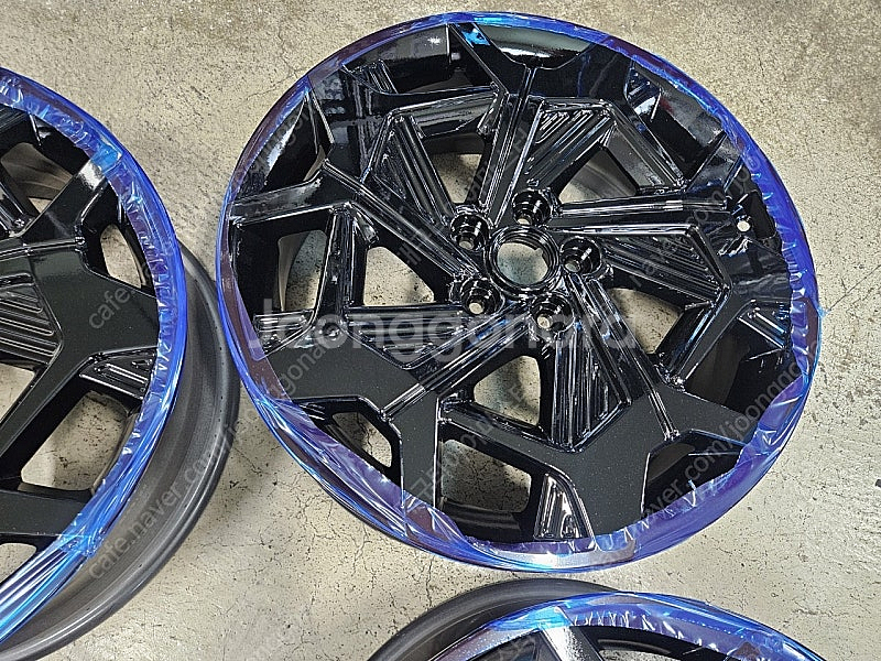 팰리세이드 캘리그라피 20인치 블랙재도장휠--3