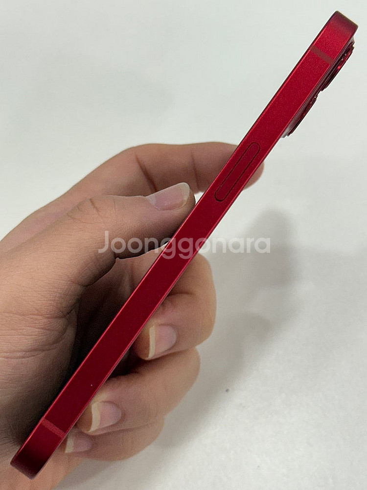 아이폰13 레드 128GB 상태좋은 깨끗한 단말기 36만원에 판매합니다-!--2