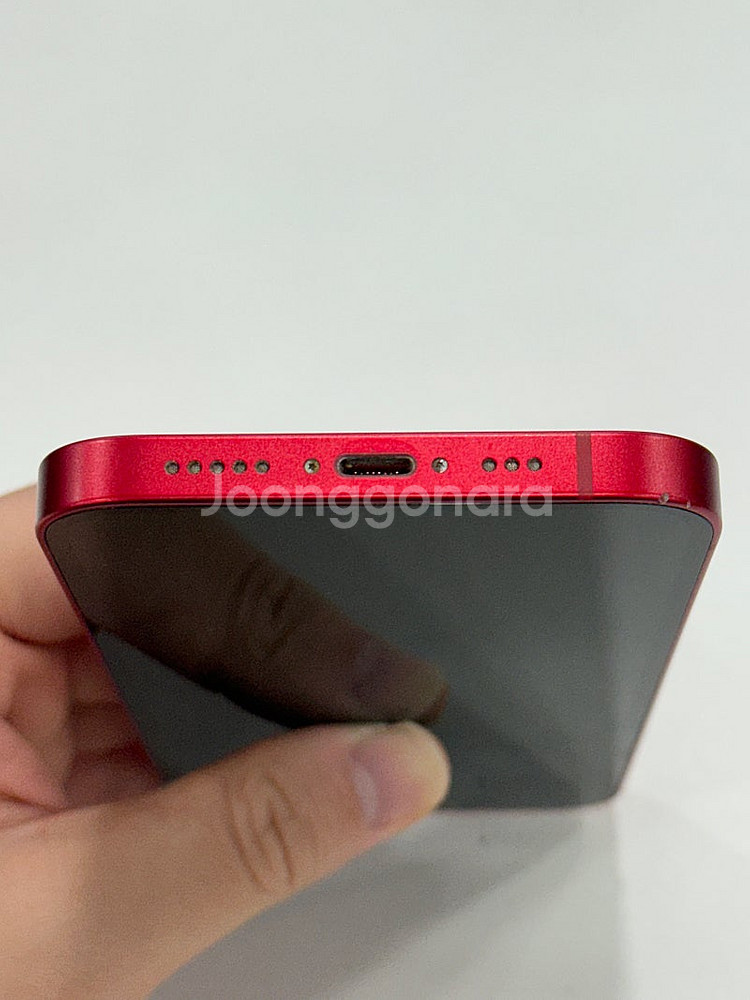 아이폰13 레드 128GB 상태좋은 깨끗한 단말기 36만원에 판매합니다-!--5