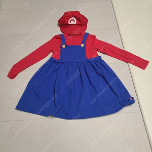 마리오 스커트 레드 140