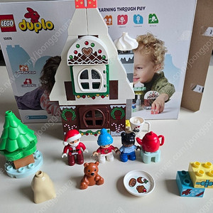 레고 듀플로 산타의 진저브레드 하우스 10976