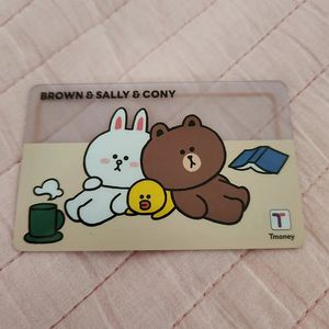 라인프렌즈 샐리 코니 교통카드 팝니다 (+ 엑소 카이 교통카드)