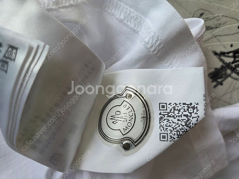 몽클레어키즈 8y 반팔 화이트 티셔츠 130cm--6