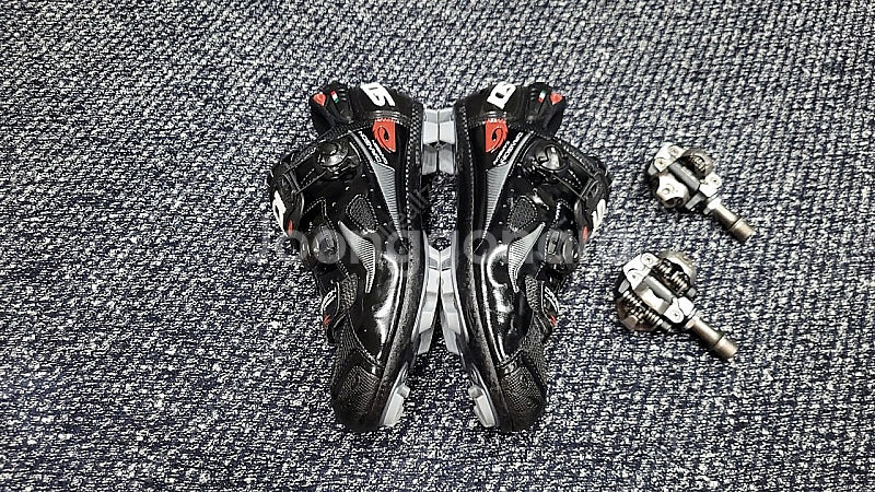 SIDI 시디 카본 MTB 클릿슈즈&시마노 XT 클릿페...--4