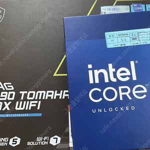 14900k+Z790 MSI MAG토마호크맥스WiFi
