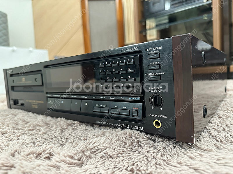 소니 cd player 707esd--1