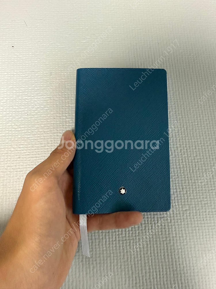 몽블랑 노트 2019 페트롤 블루 에디션 새상품--0