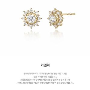 스타일러스by골든듀 14k옐로골드 은은하고 우아하고 고상한 귀걸이 빛반사따라 화사하게 반짝 빛나는 얼굴반사광 얌전한존재감 사계절활용도만점14k귀걸이 판매해요(새것/가로8.7세로8.