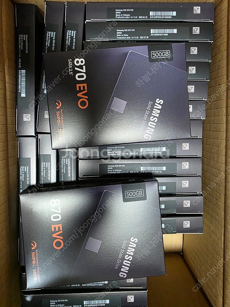 삼성 870evo 미개봉 새상품--0