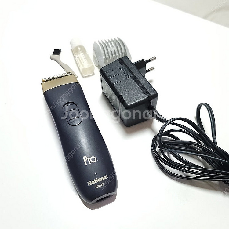 내셔널 프로 ER-146 바리깡 충전기 어댑터 MSM-0248L 판매합니다.--1