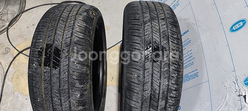 185-55-15 한국타이어2짝--2