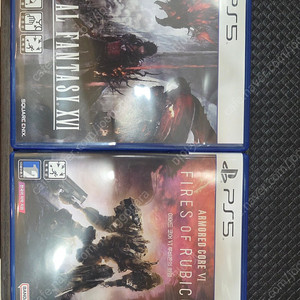 PS5 아머드코어, FF16 판매합니다