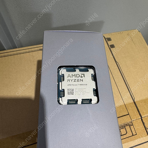 AMD 국내정품 라이젠7 9800X3D (멀티팩정품) 미개봉 팝니다.