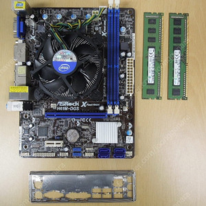 ASROCK H61M-DGS + i5 2500 + DDR3 4GB x 2개