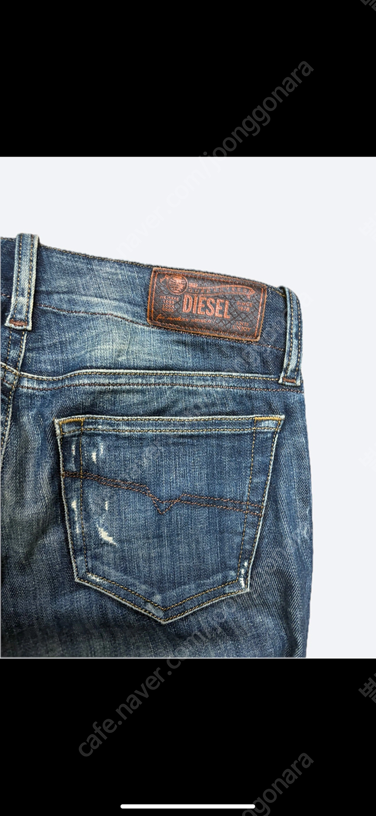 정품 디젤 Diesel Grupee 청바지 W24--2