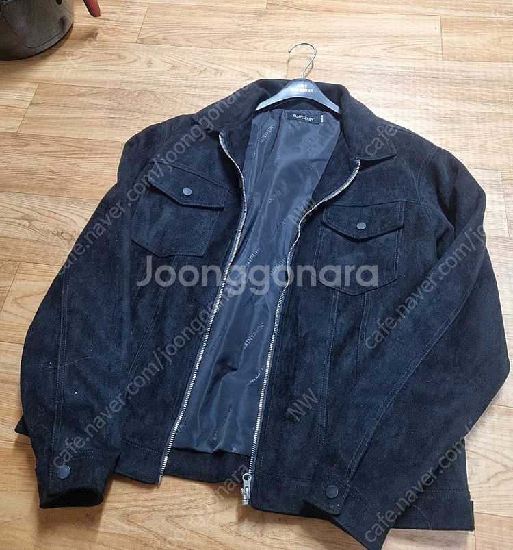 세인트페인 스웨이드 자켓 판매합니다. 품절상품 급처분!--0