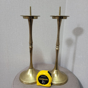 황동 촛대(높이 32cm)팝니다(택배비포함 3만원)