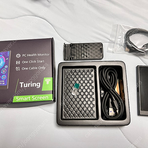 turzx 3.5인치 모니터링용 보조 미니 모니터(블랙) 팝니다.
