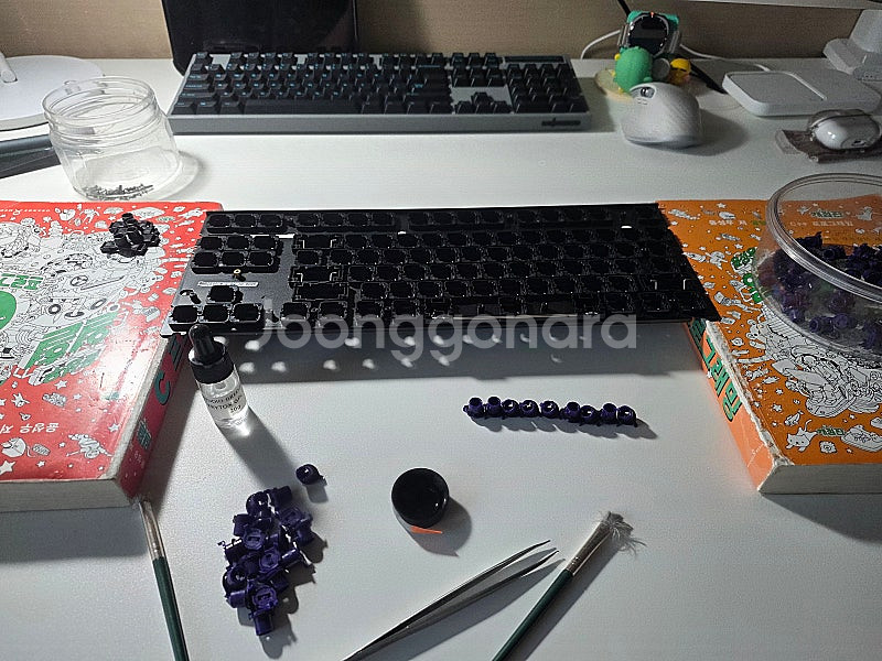 리얼포스R2 TKL 저소음 토프레 무접점 풀윤활 45g...--1