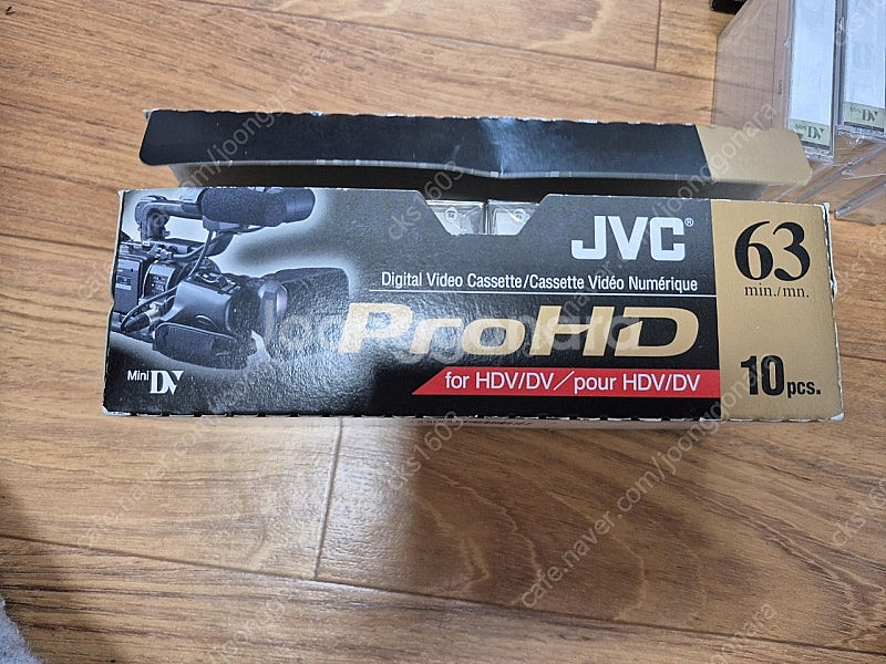 JVC MINI DV M-DV63PROHD 미사용 테잎...--6