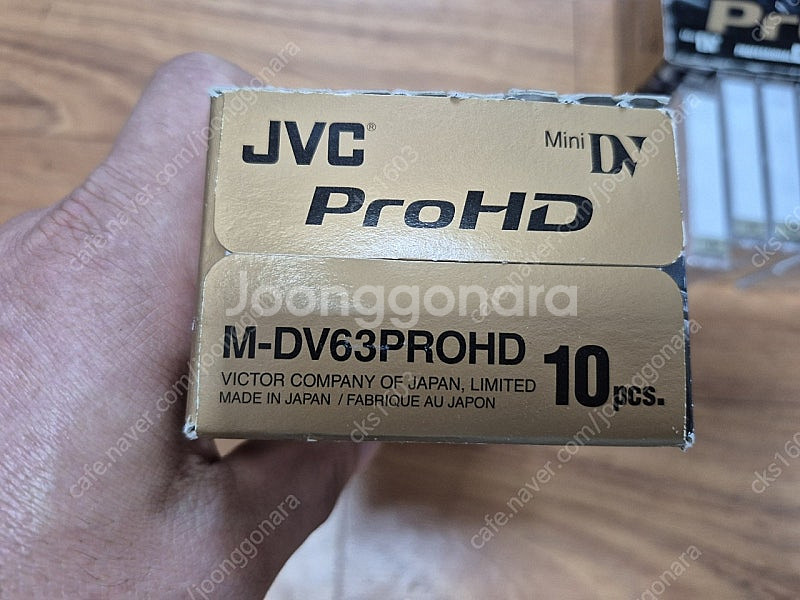 JVC MINI DV M-DV63PROHD 미사용 테잎...--9