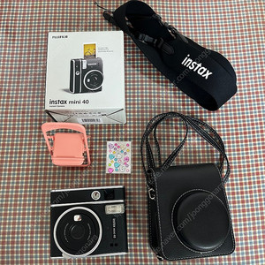 인스탁스 instax 미니40 폴라로이드 카메라 팝니다