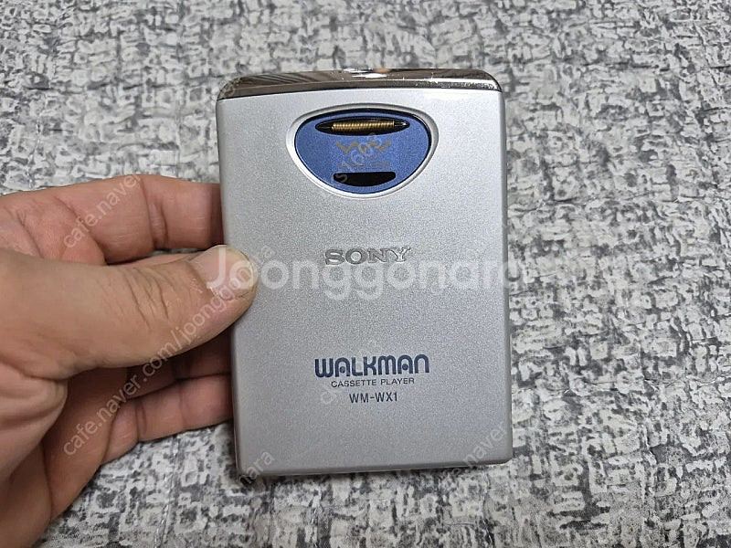 SONY 워크맨 WM-WX1 실버색상 정상작동품 판매합...--1