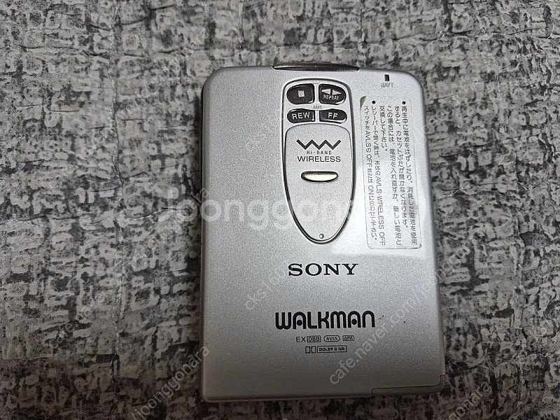 SONY 워크맨 WM-WX1 실버색상 정상작동품 판매합...--8