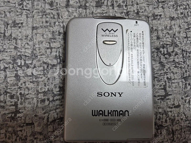 SONY 워크맨 WM-WX1 실버색상 정상작동품 판매합...--9