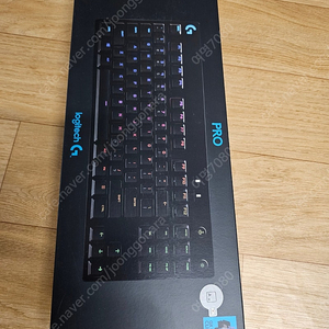 로지텍 키보드 GPRO(유선/Clicky)청축