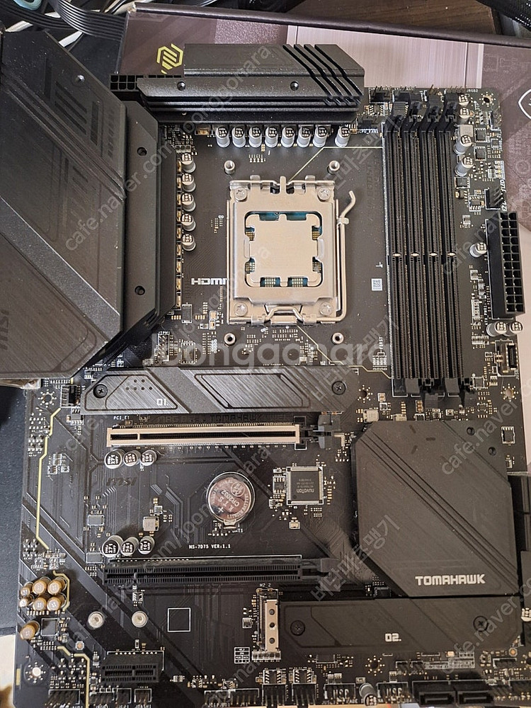 라이젠 7800X3D (b650토마호크) 팝니다 [광주...--2