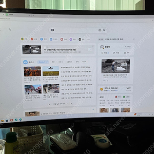 삼성 27 커브드 TV모니터 팝니다(LV27F395FKDXKR)