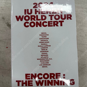 아이유 2024 HEREH World Tour Concert DVD 미개봉