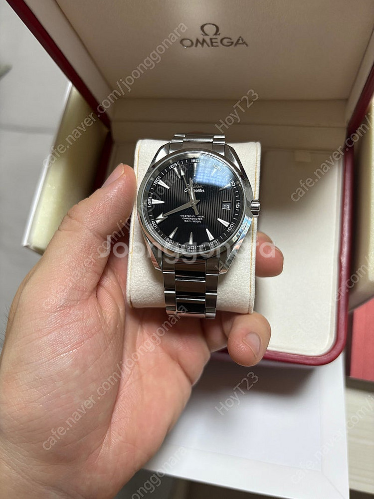 오메가 아쿠아테라 41mm 오토매틱 팝니다--5