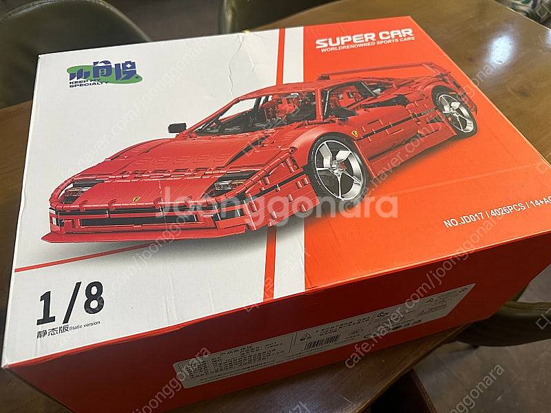샤오자오두 페라리 f40 호환 레고 미개봉--0