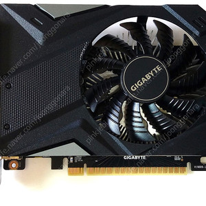 중고 기가바이트 지포스 GTX 1650 MINI ITX 4GB 무전원_7만5(택포)