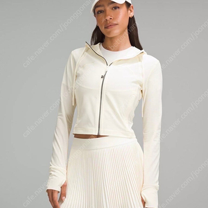 룰루레몬 크롭 디파인 메쉬 재킷 자켓 Sundance 6사이즈 새상품 mesh hooded define cropped jacket 바람막이