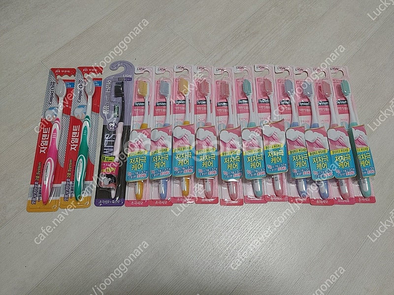 시스테마 약한 잇몸 칫솔 14개--0